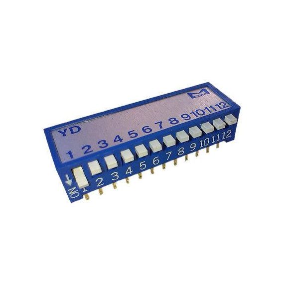 Dip-switch 12 vie Dip-switch 12 vie